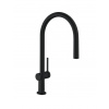 Hansgrohe 72802670 Talis M54 210 kuchynská páková batéria s vyťah. sprškou,1jet, čierna HG 72802670