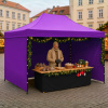 Aga Nožnicový stánok PARTY 3x4,5m Fialový