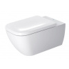 Duravit Happy D.2 - Závesné WC, Rimless, s HygieneGlaze, biela 2550092000