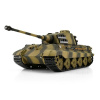 TORRO tank PRO 1/16 RC Königstiger viacfarebná kamufláž - BB Airsoft - Dym (TOR11709-CA)