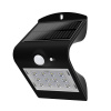 V-TAC LED solárne nástenné svietidlo s pohybovým senzorom 1,5W-220 LM-IP65-čierne VT-767-2