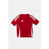 Detské tričko adidas Performance červená farba, s nášivkou, IS1030 128