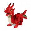 Rappa Plyšový drak 40 cm červený ECO-FRIENDLY Rappa