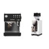Ascaso Steel DUO PID, Black&Wood + Eureka Mignon Zero, CR white
