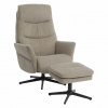 IdeaNabytek Relaxační křeslo s podnožkou MODENA béžové