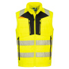 PORTWEST Vesta DX479 Hi-Vis, softshell, zateplená, reflexní POR-DX479YBRM M Žlutá/černá