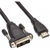 PREMIUMCORD Kabel HDMI - DVI-D 2m (M/M, zlacené kontakty, stíněný) kphdmd2 PremiumCord