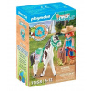 Playmobil 71358 Ellie amp; Sawdust s westernovým cvičením