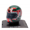 Edicola Helma F1 Casco Helma Ignazio Giunti 312b Team Ferrari Sezóna 1970 1:5 Tmavo zelená červená biela
