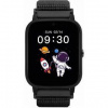 Inteligentné hodinky Garett Kids Tech 4G (TECH_4G_BLK_VEL) čierne