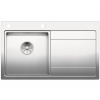 Nerezový drez Blanco DIVON II 45 S-IF InFino Nerez hodvábny lesk drez vľavo s excentrom
