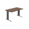 OFFICE PRO s.r.o. HOBIS kancelársky stôl pracovný rovný - FS 1400, orech