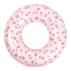 Swim Essentials Nafukovacie koleso pre deti Old pink Leopard 50 cm