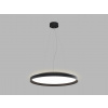 LED2 3274953DT Závesné svietidlo MOON 60 LED 50+10W, 3000K/4000K, 4200lm, IP20, čierna, TRIAC