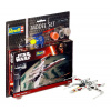 Revell Star Wars Model Kit 1/112 Model Set X-Wing Fighter 11 cm