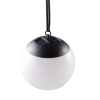 LED svietidlo solárne KIARA závesná guľa 20cm