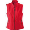 James & Nicholson Vesta JN 1023, 3-vrstvá, softshellová, dámská COT02102300402-red M Červená