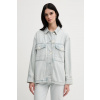 Rifľová bunda Tommy Hilfiger prechodná, WW0WW44410 modrá 36