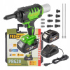 PROCRAFT Akumulátorová nitovacia pištoľ 20V 10000N 2x4Ah 2,4-4,8mm PRG20