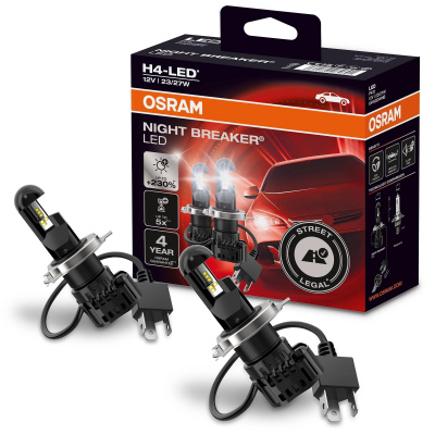 MobiLED  OSRAM H4/H19 LEDriving HL (2 pieces) 12 volt - MobiLED