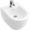 Villeroy & Boch Subway 2.0 - Závesný bidet compact, 355x480 mm, alpská biela 54060001