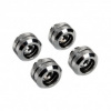 Corsair Hydro X Series XF Hardline 12mm OD Fittings Four Pack - Chrome CX-9052000-WW