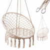 Závesné hojdacie kreslo - Swing Storky hniezdo zavesenie kresla Ecru Hammock (Swing Storky hniezdo zavesenie kresla Ecru Hammock)