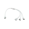 TIPA 04150887 Kabel rozbočovací Y pro RGB s konektory, 4p, 1+3x zásuvka