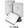 Xtend Home Tuya šikovný set brána Zigbee + 2x termostatická hlavica dispej na boku