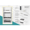 DIGITUS Digitus DN-10-SET-3 rack 12U Nástenný regál Šedá (DN-10-SET-3)