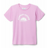 Columbia Fork Stream Short Sleeve Graphic Shirt Dievčenské Tričko Farba: Cosmos, Happier Outside, Veľkosť: S 2070731561