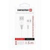 Swissten 71504302 USB/Micro USB, 1,5m, bílý