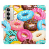 Flipové puzdro iSaprio - Donuts Pattern 02 - Xiaomi Redmi 15