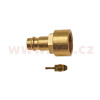 redukce na láhev 1234yf Dupont (vnitřní závit M22), adaptér rychlospojky LP AC 2061
