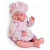 Realistické miminko - holčička kuchařka od firmy Antonio Juan ze Španělska (Recién Nacida cocinera con delantal para ti)
