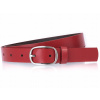 Opasok - Sepher Red Belt - ženský produkt (100% červené kožené nohavice pás)