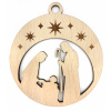 Libelula Drevená vianočná ozdoba Svätá noc 3