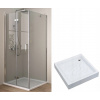 Sprchový kút - Sprchová kabína 90x90 + vanička hlboká 5/16 cm (Sprchový kút - Sprchová kabína 90x90 + vanička hlboká 5/16 cm)