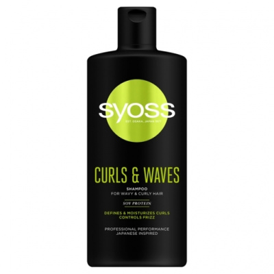 Syoss šampón Curls & Waves pre vlnité a kučeravé vlasy 440 ml