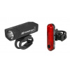 Svetlo FORCE USB predné+zadné