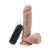 Get Real Dildo With Balls Skin 18 cm