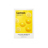 Missha Airy Fit Lemon plátenná maska pre rozjasnenie pleti 19 g