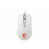 MSI CLUTCH GM11 WHITE myš Všestranný USB Typ-A Optický 5000 DPI (S12-0401950-CLA)