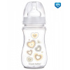 Canpol babies Antikoliková fľaša so širokým hrdlom 240 ml Newborn baby Béžová