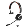 Jabra Evolve 65 Slúchadlá s mikrofónom Káblový a bezdrôtový Pres hlavu Hovor / hudba Micro-USB Bluetooth Čierna (6593-833-309)