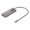 StarTech.com 115B-USBC-MULTIPORT dokovacia stanica a replikátor portov Kábel USB 3.2 Gen 1 (3.1 Gen 1) Type-C Šedá (115B-USBC-MULTIPORT)