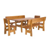 Drewmax Zahradní set HUGO Lazura Teak+lak