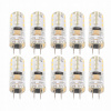 10KS LED ŽIAROVKA G4 SMD 1,5W MINI SILIKÓN 12V DC