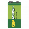 Batéria zinkochloridová, 9V (6F22), 9V (6F22), 9V, GP, fólia, 1-pack, Greencell