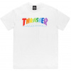 pánske tričko THRASHER RAINBOW MAG White S